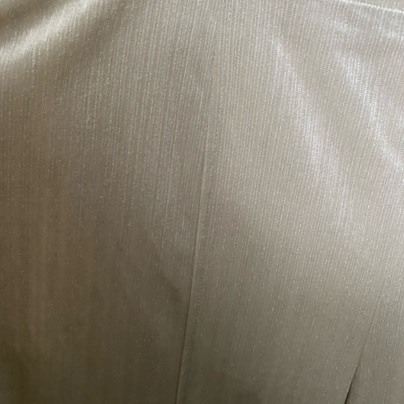 LulaRoe Adele Luxe winter white pants with metallic thread. - Picture 2 of 4